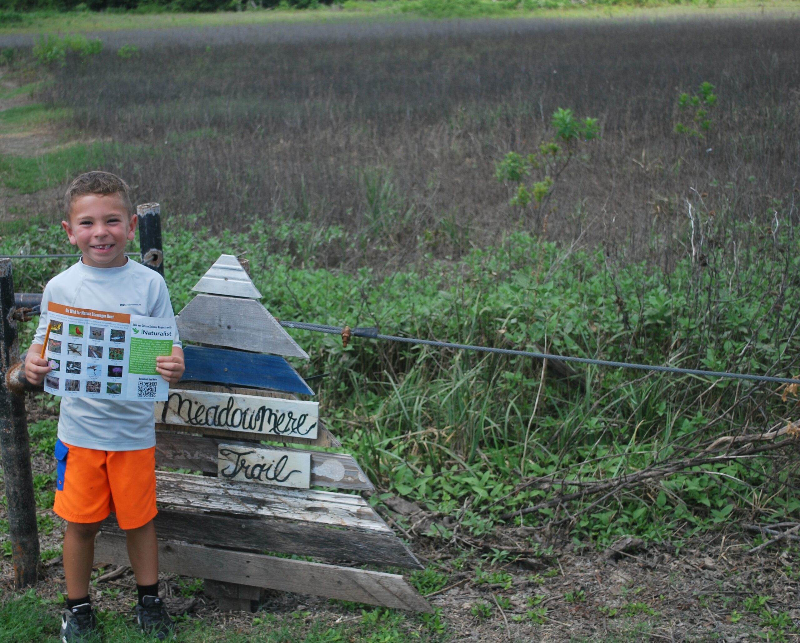 Camper at Meadowmere Trail